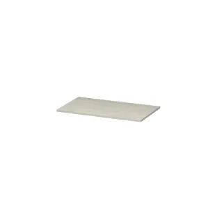 INK Topdeck 45 Cover plate for base cabinet wood decor - 80x45x1.6 cm - Chalk white