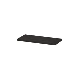 INK Topdeck 45 Cover plate for base cabinet wooden decor - 100x45x3.5 cm - Charcoal oak