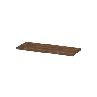 INK Topdeck 45 Cover plate for base cabinet wooden decor - 120x45x3.5 cm - Walnut