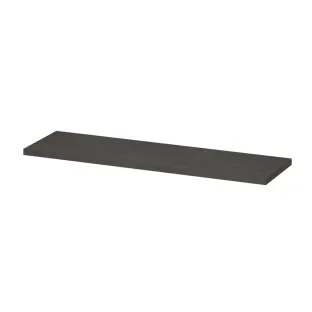 INK Topdeck 45 Cover plate for base cabinet wooden decor - 160x45x3.5 cm - Primeval gray