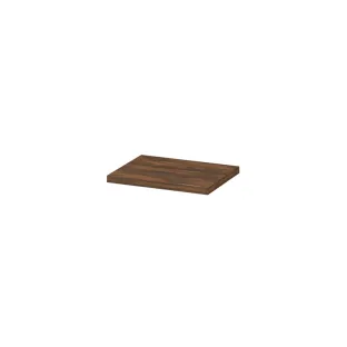 INK Topdeck 45 Cover plate for base cabinet wooden decor - 60x45x3.5 cm - Walnut