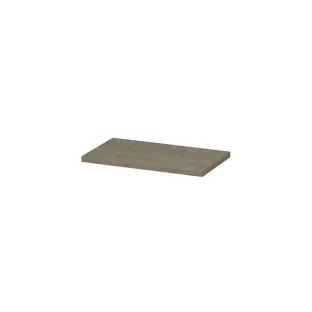 INK Topdeck 45 Cover plate for base cabinet wooden decor - 80x45x3.5 cm - Greige oak