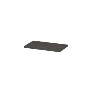 INK Topdeck 45 Cover plate for base cabinet wooden decor - 80x45x3.5 cm - Primeval gray
