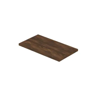 INK Topdeck XS washbasin top for base cabinet - decor - 40x22x1.6 cm - Walnut