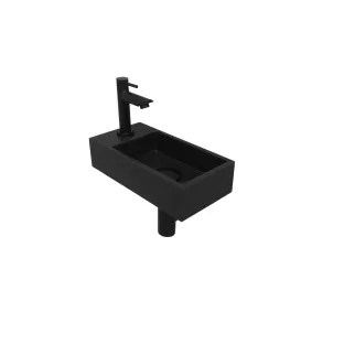 INK Versus Fountain Pack Quartz - tap tray left - 36x18x9 cm - Quartz black/Matt black