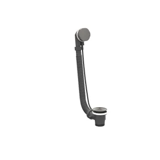 IVY - bath drain - Brushed metal black PVD