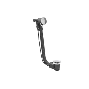 IVY - bath drain with overflow filling combination - Chrome