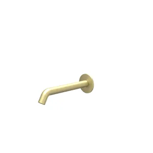 IVY - Bath spout 23cm 1/2" connection, can be shortened - Brushed matt gold PVD