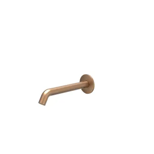 IVY - Bath spout 23cm 1/2" connection, can be shortened - Brushed matt copper PVD