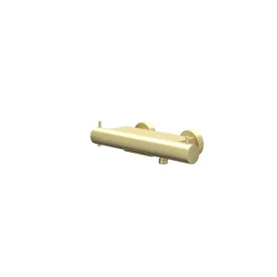 IVY - Bond - Bath thermostat tap surface-mounted cooltouch with cascade spout - Brushed matt gold PVD