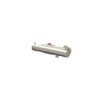 IVY - Bond - Bath thermostat tap surface-mounted cooltouch with cascade spout - Brushed nickel PVD