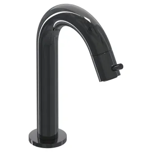 IVY Bond Fountain tap curved standing model S - Black chrome PVD