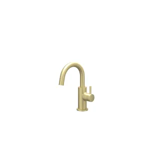 IVY Bond Fountain tap standing model with swivel spout - Brushed matt gold PVD