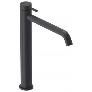 IVY Bond washbasin mix tap - L model - Matt black PED - Surface mounted - coldstart