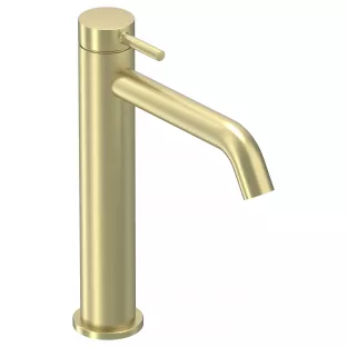 IVY Bond washbasin mix tap - M model - Brushed matt gold PVD - Surface mounted - coldstart