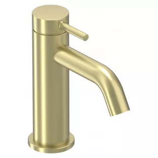 IVY Bond washbasin mix tap - S model - Brushed matt gold PVD - Surface mounted - coldstart