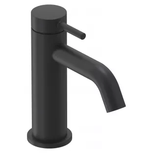 IVY Bond washbasin mix tap - S model - Matt black PED - Surface mounted - coldstart