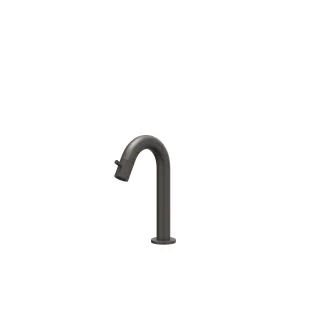 IVY Concord Fountain tap curved standing model S - RVS316 brushed carbon black PVD