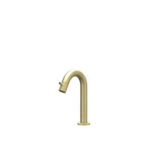 IVY Concord Fountain tap curved standing model S - RVS316 brushed matt gold PVD