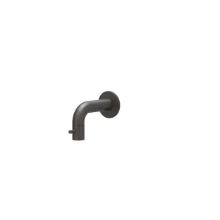 IVY Concord Fountain tap wall model not shortenable 10cm - RVS316 brushed carbon black PVD