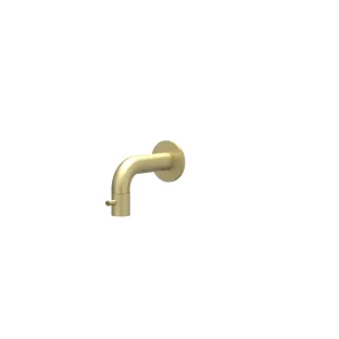 IVY Concord Fountain tap wall model not shortenable 10cm - RVS316 brushed matt gold PVD