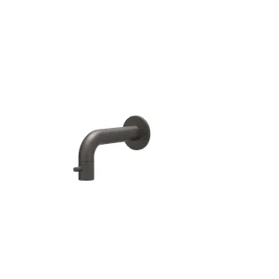 IVY Concord Fountain tap wall model not shortenable 12.5cm - RVS316 brushed carbon black PVD