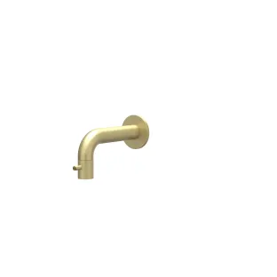 IVY Concord Fountain tap wall model not shortenable 12.5cm - RVS316 brushed matt gold PVD