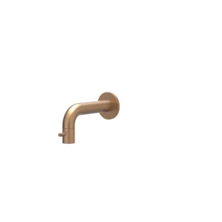 IVY Concord Fountain tap wall model not shortenable 12.5cm - RVS316 brushed matt copper PVD