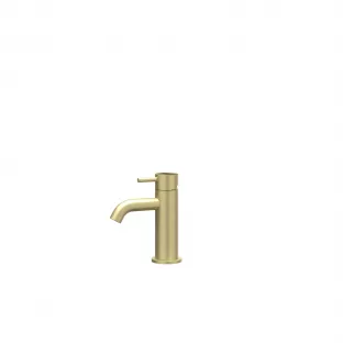 IVY Concord washbasin mix tap - S model - RVS316 brushed matt gold PVD - Surface mounted - coldstart