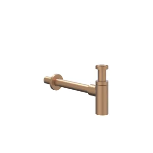 IVY - Design siphon high model - Brushed matt copper PVD