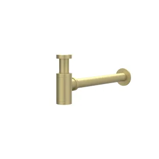 IVY - Design siphon - RVS316 brushed matt gold PVD