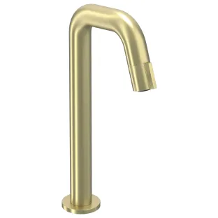 IVY Pact Fountain tap contour standing model L - Brushed matt gold PVD