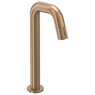 IVY Pact Fountain tap contour standing model L - Brushed matt copper PVD