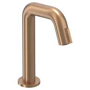 IVY Pact Fountain tap contour standing model S - Brushed matt copper PVD