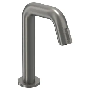 IVY Pact Fountain tap contour standing model S - Brushed metal black PVD