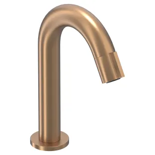 IVY Pact Fountain tap curved standing model S - Brushed matt copper PVD