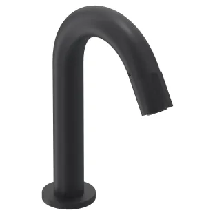 IVY Pact Fountain tap curved standing model S - Matt black PED