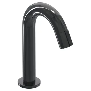 IVY Pact Fountain tap curved standing model S - Black chrome PVD