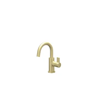 IVY Pact Fountain tap standing model with swivel spout - Brushed matt gold PVD