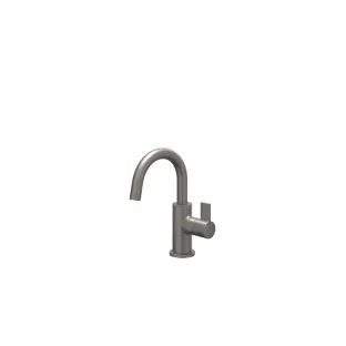 IVY Pact Fountain tap standing model with swivel spout - Brushed metal black PVD