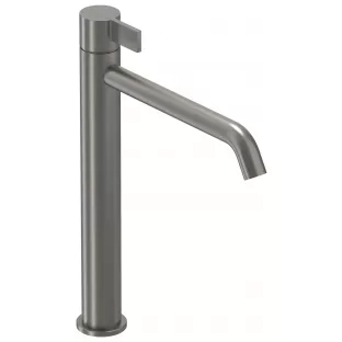 IVY Pact washbasin mix tap - L model - Brushed metal black PVD - Surface mounted - coldstart