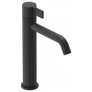 IVY Pact washbasin mix tap - M model - Matt black PED - Surface mounted - coldstart