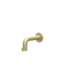 IVY Tribe Fountain tap wall model not shortenable 12.5cm - RVS316 brushed matt gold PVD