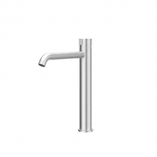 IVY Tribe washbasin mix tap - L model - Brushed stainless steel 316 - Surface-mounted - coldstart