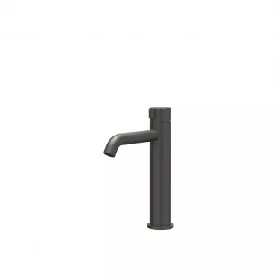 IVY Tribe washbasin mix tap - M model - RVS316 brushed carbon black PVD - Surface mounted - coldstart