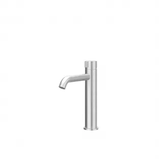 IVY Tribe washbasin mix tap - M model - Brushed stainless steel 316 - Surface-mounted - coldstart