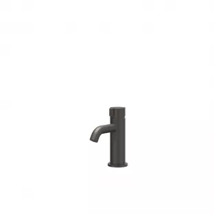 IVY Tribe washbasin mix tap - S model - RVS316 brushed carbon black PVD - Surface mounted - coldstart