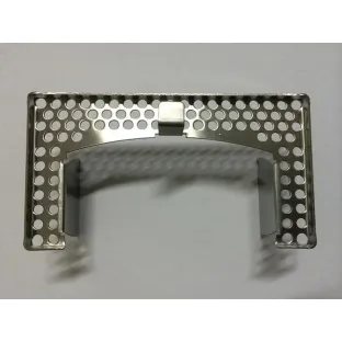 Loose stainless steel filter for gutter with stainless steel siphon