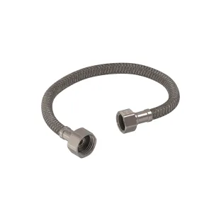 MAY Connection hose for fountain tap 30 cm - Brushed nickel PVD