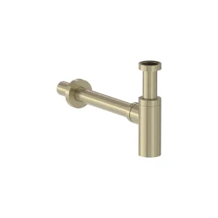 MAY Design siphon - Brushed matt gold PVD